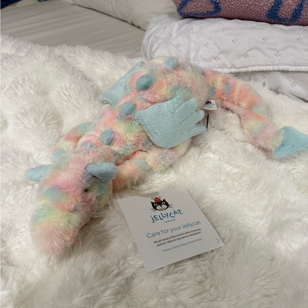 Jellycat Lazulia Dragon Size Large NWT
